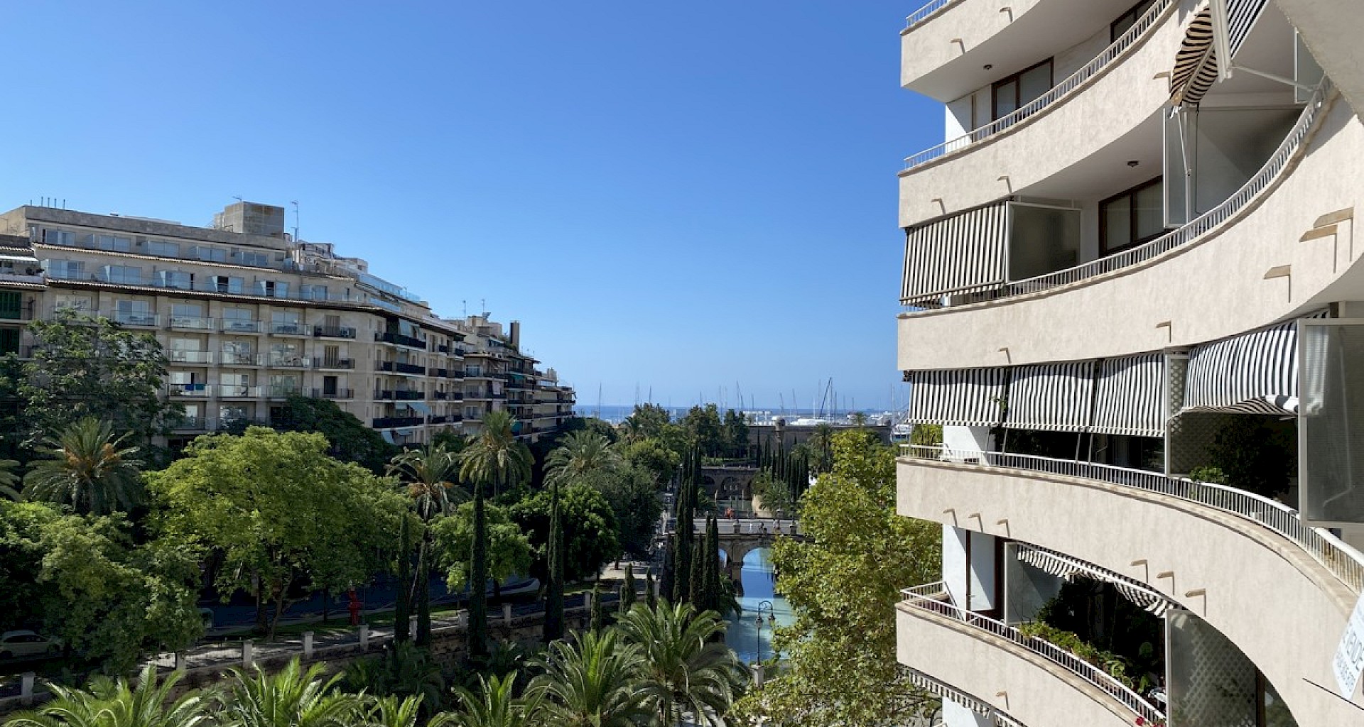 KROHN & LUEDEMANN Amplio apartamento en el centro de Palma con vistas parciales al mar 