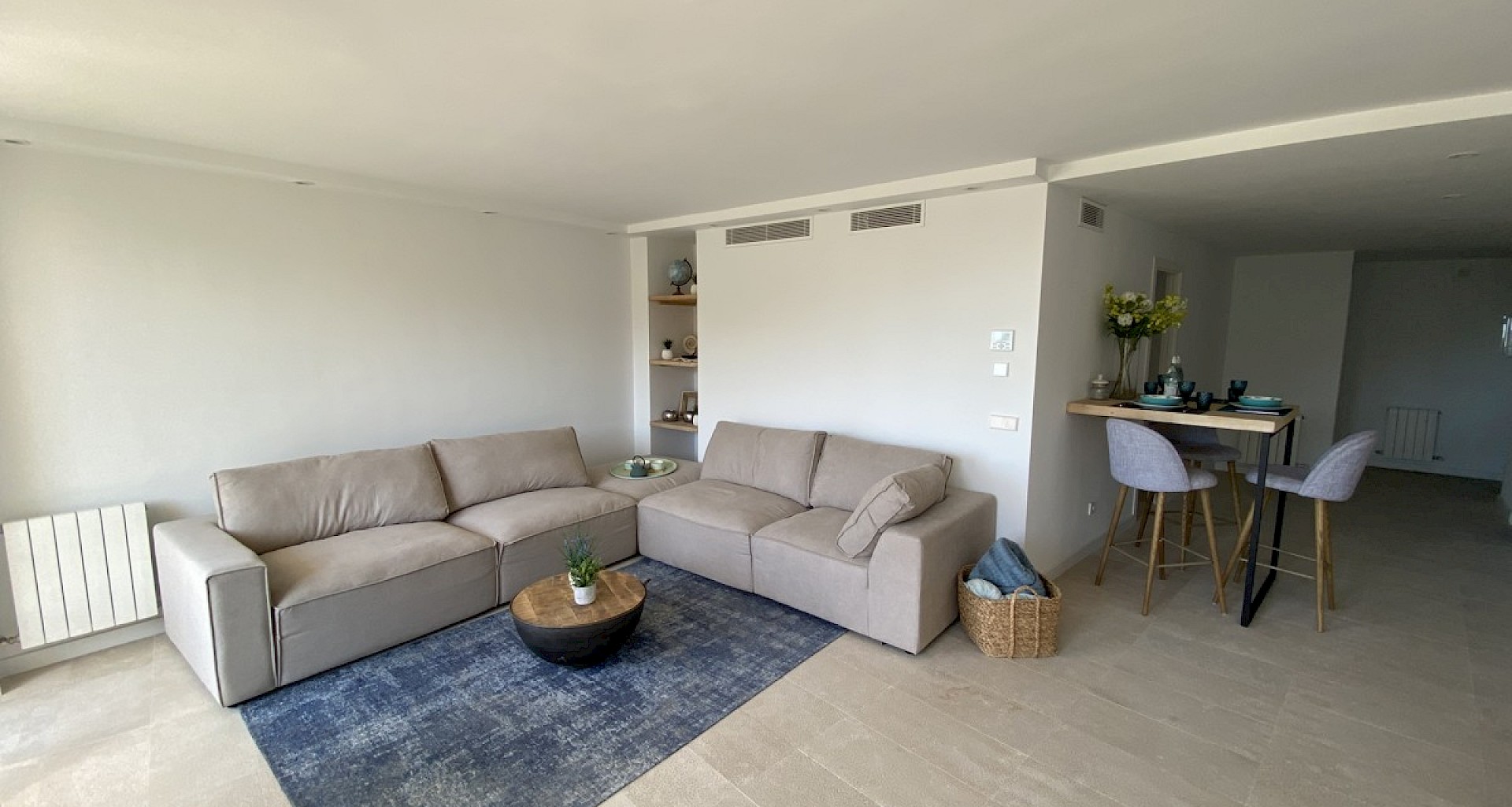 KROHN & LUEDEMANN Attraktive renovierte Wohnung im Zentrum von Palma mit Teilmeerblick 