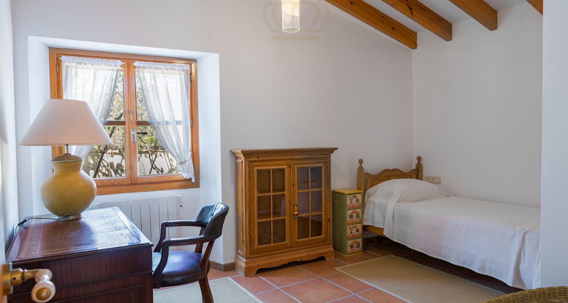 KROHN & LUEDEMANN Mediterranean Finca with guesthouse and panoramic views in Es Capdella 27 Bedroom 2 Guest house - Finca Es Capdella