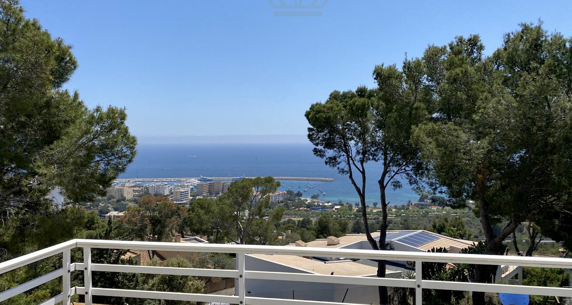 KROHN & LUEDEMANN Mediterranen Villa in Costa den Blanes with spectacular seaviews to reform Meerblick Villa Mallorca Costa den Blanes 