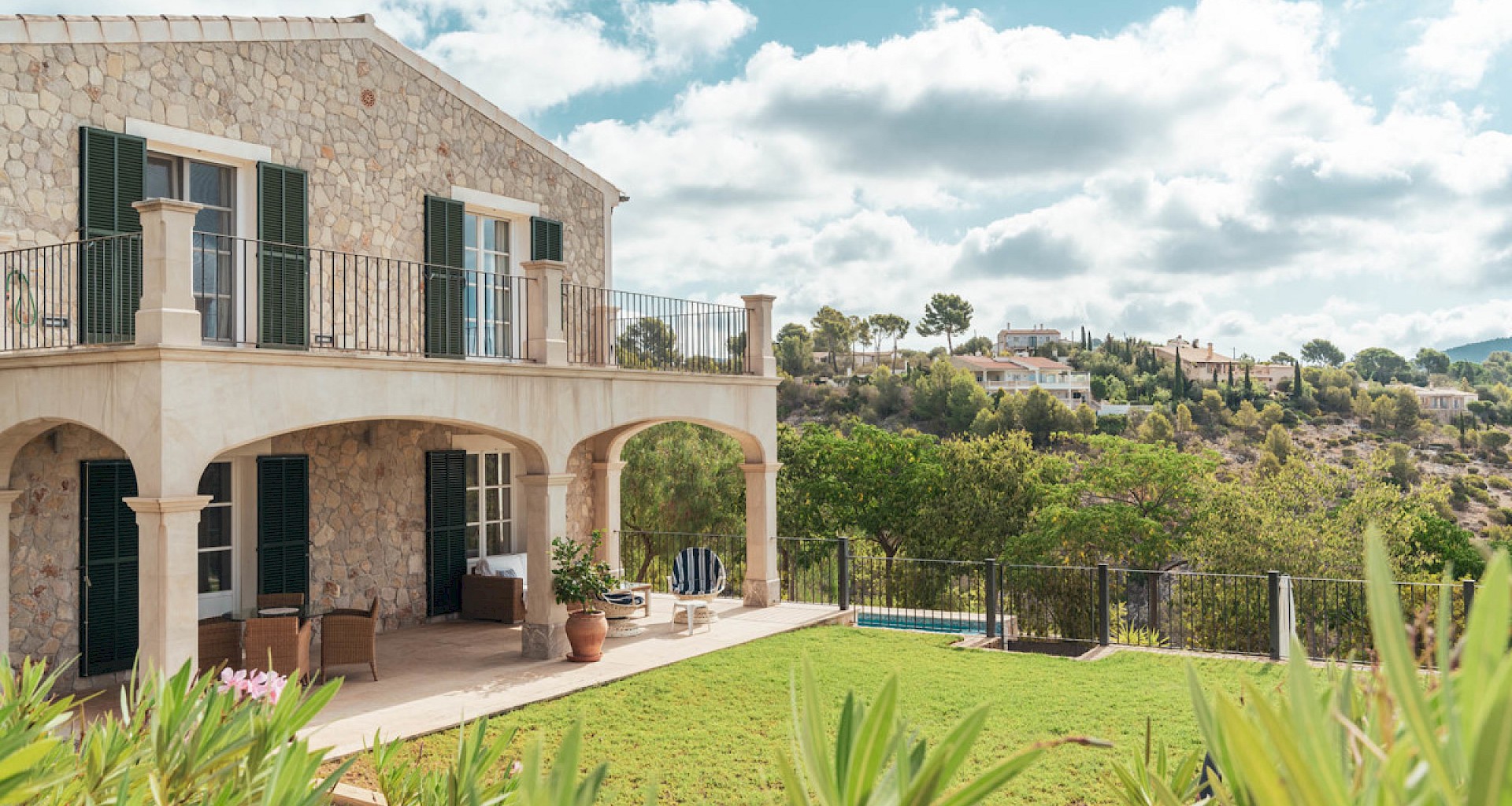 KROHN & LUEDEMANN Wunderschöne Mediterrane Villa in Son Font Calvia Mallorca 