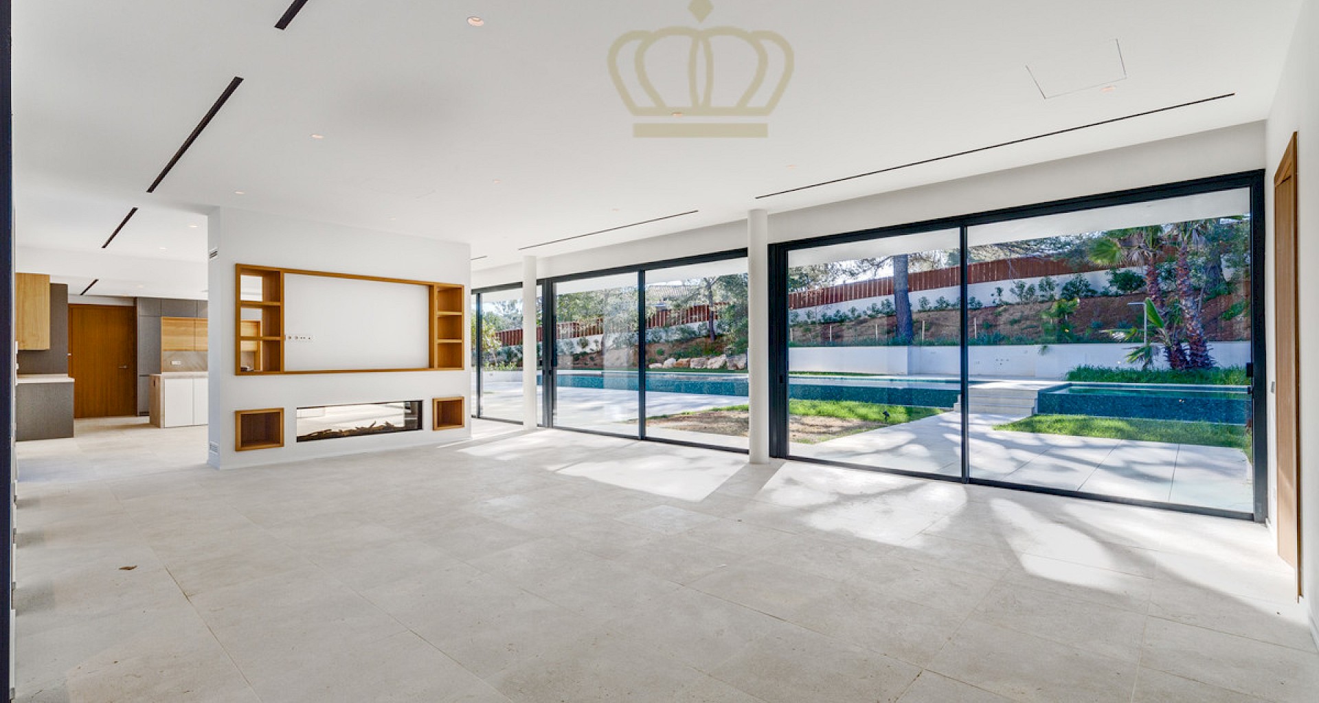 KROHN & LUEDEMANN Modern, imposing new villa in Santa Ponsa with pool and garden 