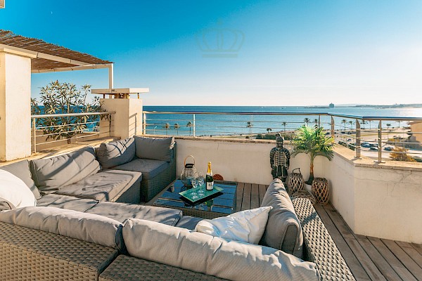 Luxus Duplex Penthaus in Palma mit vollem Meerblick