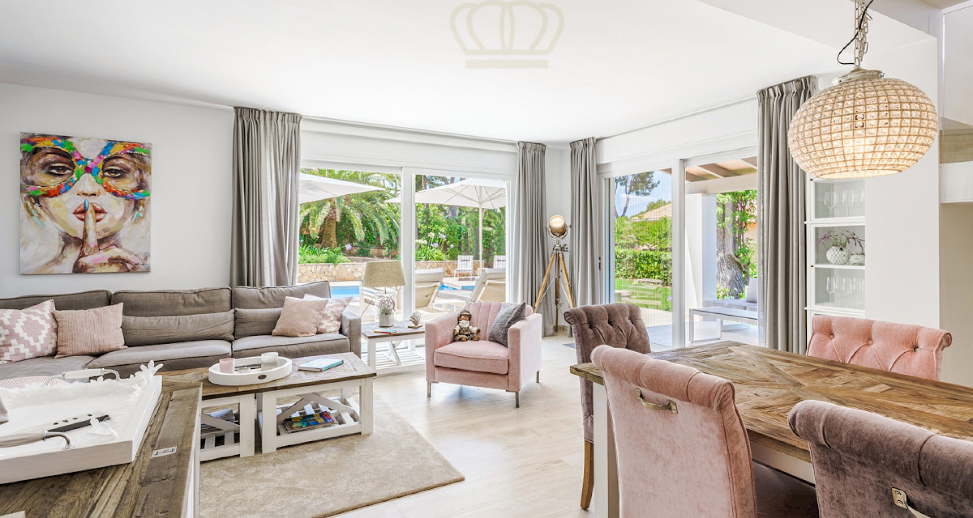KROHN & LUEDEMANN Holiday Rental License - Luxury family villa in Santa Ponsa with pool and garden 