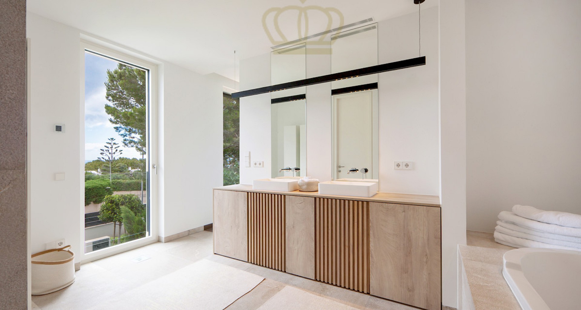 KROHN & LUEDEMANN Villa lumineuse de luxe nouvellement construite à Sol de Majorque à acheter 