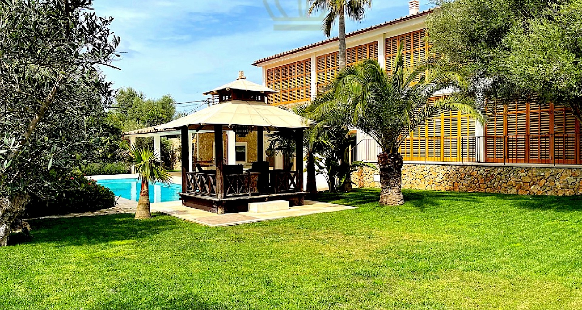 KROHN & LUEDEMANN Villa mediterránea señorial en Calvia Villa Calvia Garten
