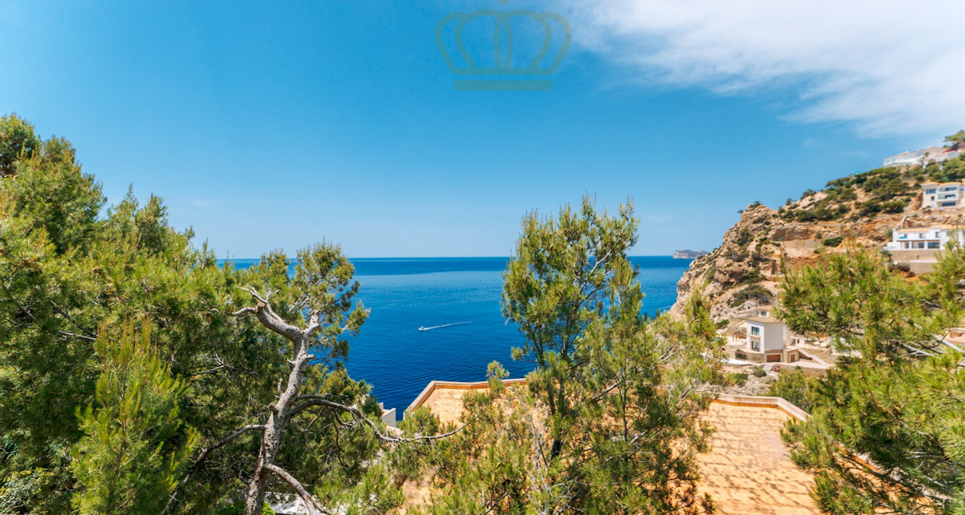 KROHN & LUEDEMANN Villa mediterránea en Port Andratx con vistas completas al mar de la isla Dragonera Meerblick Villa Puerto Andratx 25