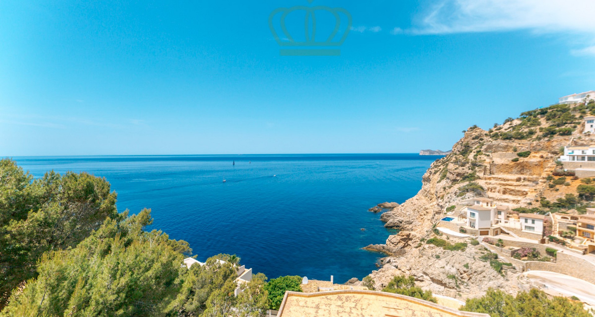 KROHN & LUEDEMANN Villa mediterránea en Port Andratx con vistas completas al mar de la isla Dragonera Meerblick Villa Puerto Andratx 13