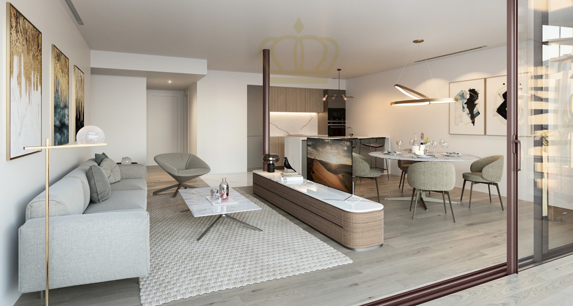 KROHN & LUEDEMANN Luxury new build flat in Palma Santa Catalina 