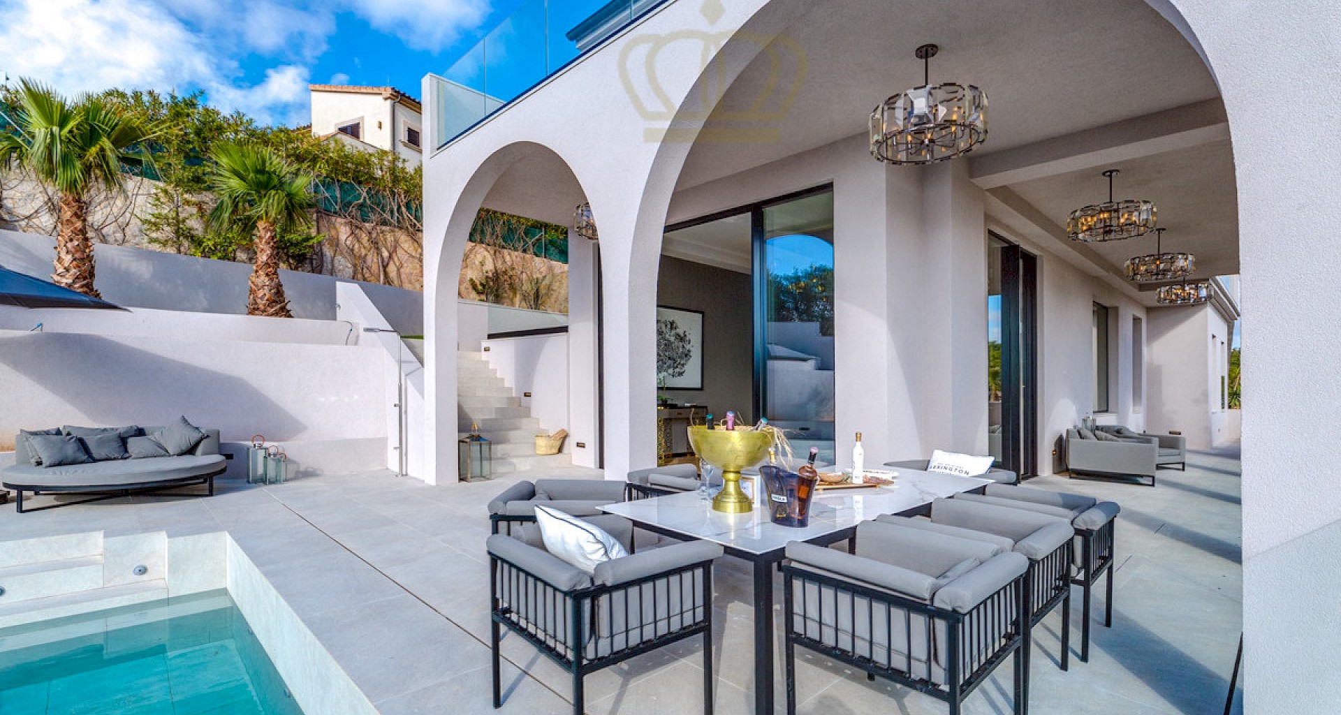 KROHN & LUEDEMANN Excepcional villa en Santa Ponsa con vistas panorámicas al mar en venta Luxus Villa in Santa Ponsa 36
