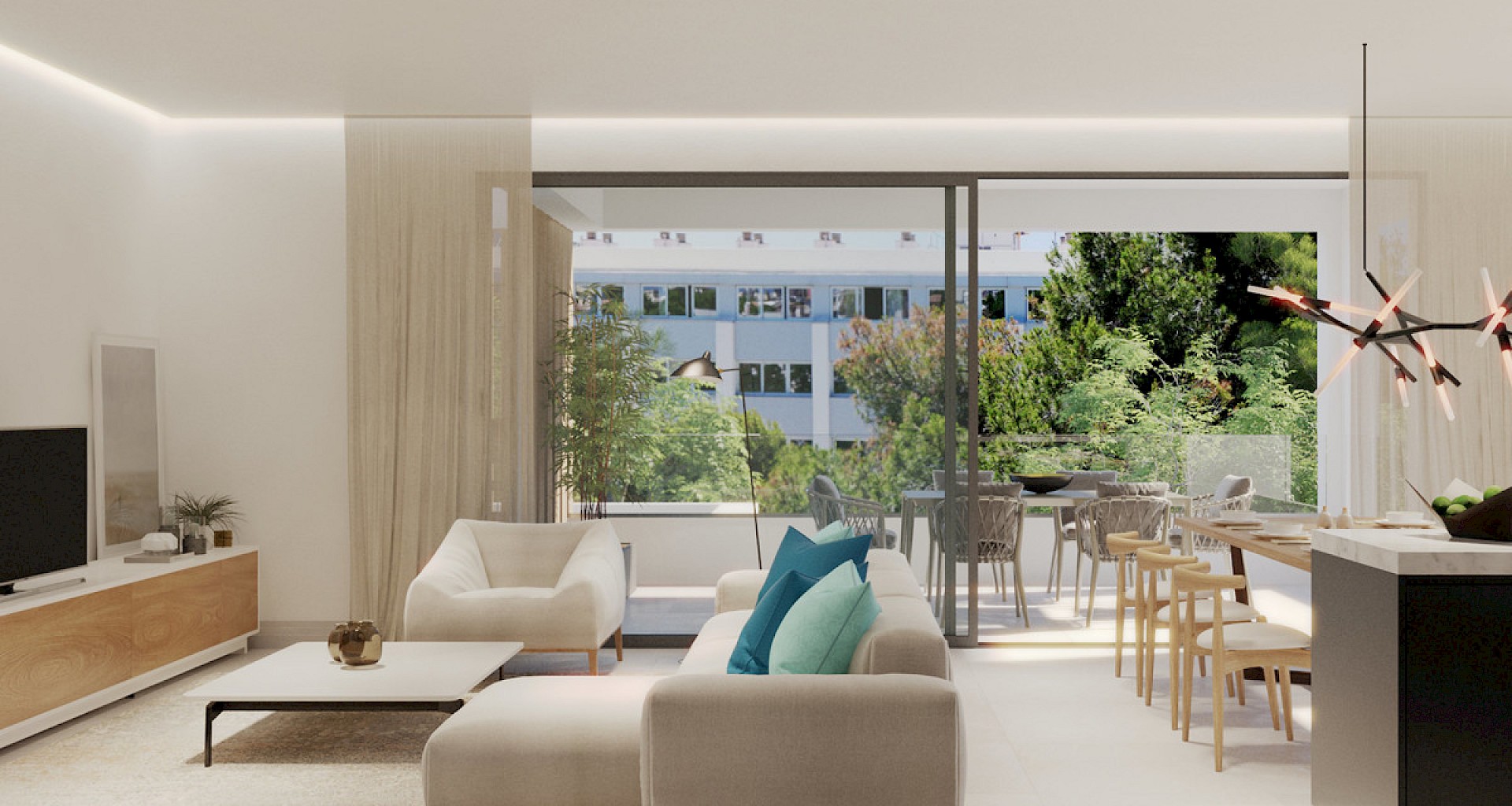 KROHN & LUEDEMANN Exclusive newly built apartment with large terrace in Palma Piso de lujo cerca del puerto de Palma 