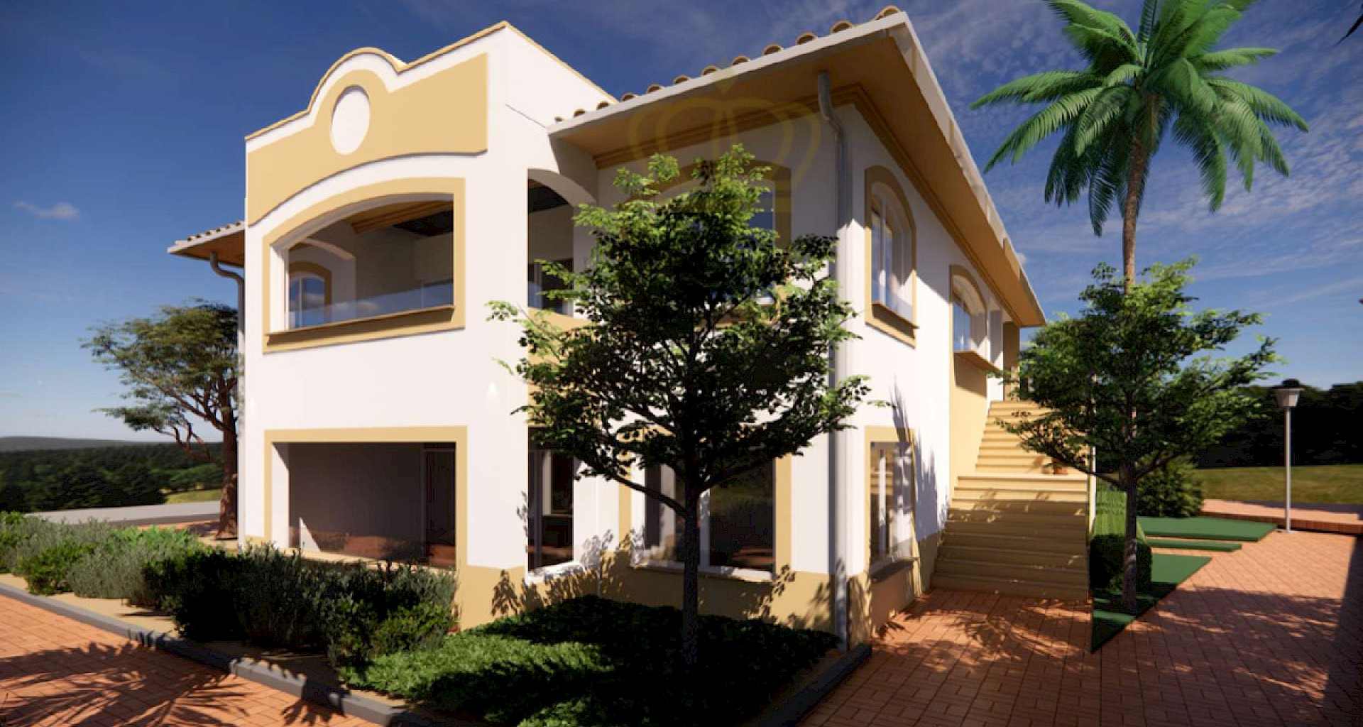 KROHN & LUEDEMANN Maison à Santa Ponsa dans le complexe d'appartements Belavent avec projet de quatre appartements 