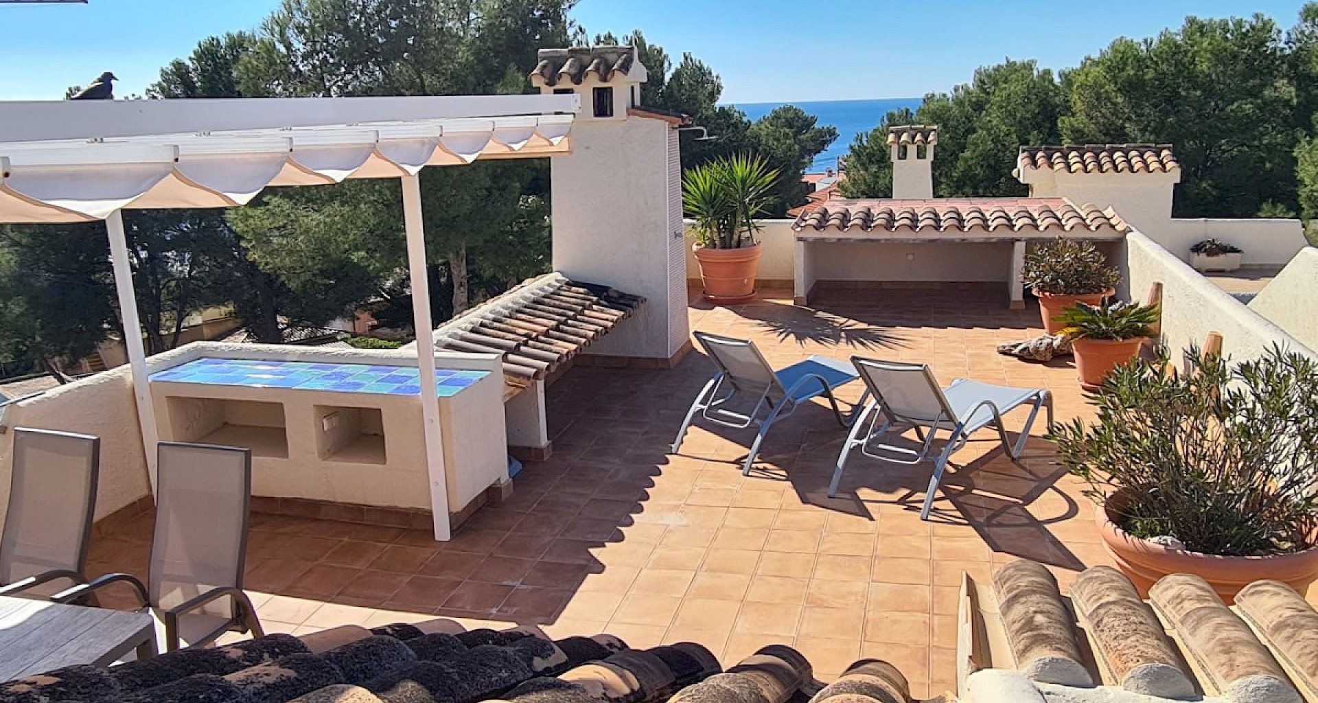 KROHN & LUEDEMANN Beau penthouse à Santa Ponsa avec vue sur la mer et les îles Malgrats 