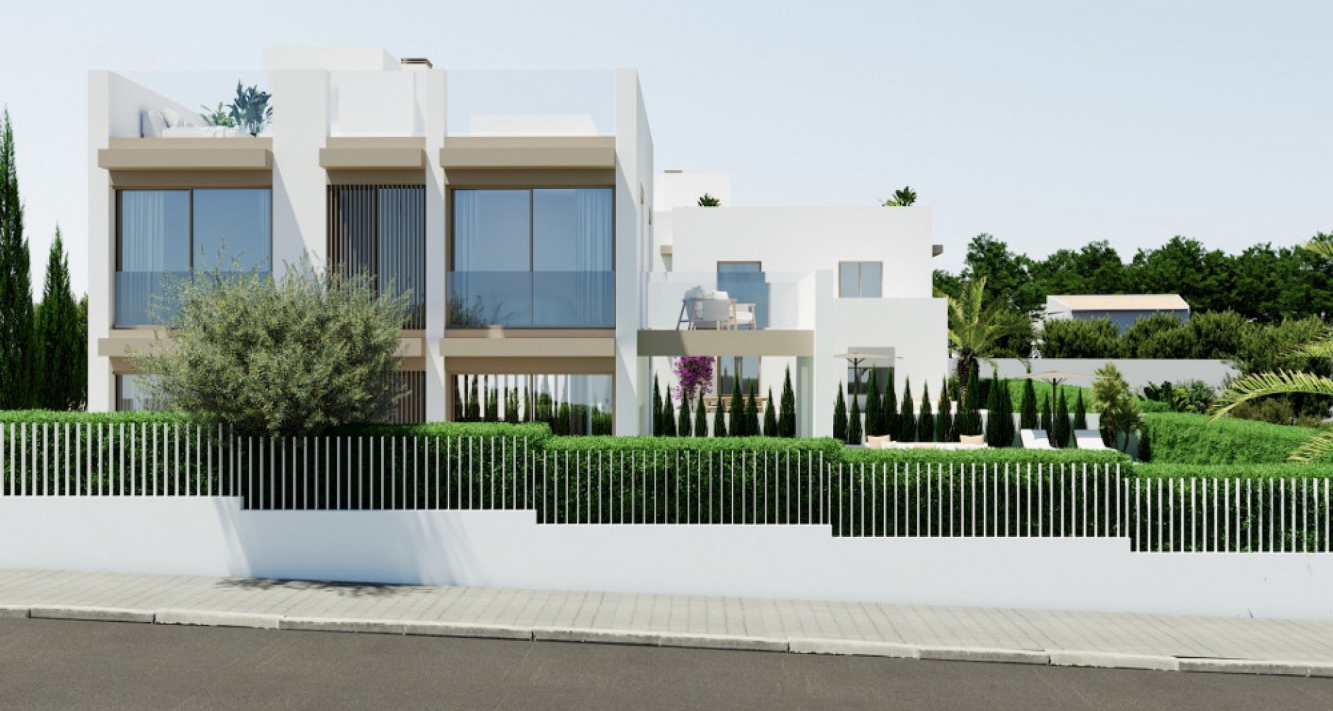 KROHN & LUEDEMANN Nueva construcción con vistas al mar en Cala Murada Mallorca Mallorca Neubau Villa mit Meerblick