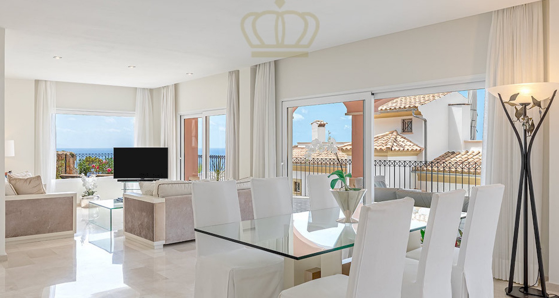 KROHN & LUEDEMANN Attractive luxury garden apartment in Port d' Andratx with sea view 
