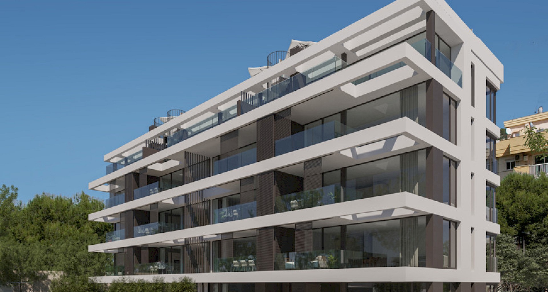 KROHN & LUEDEMANN New build appartment in Palma San Augustin with community pool 