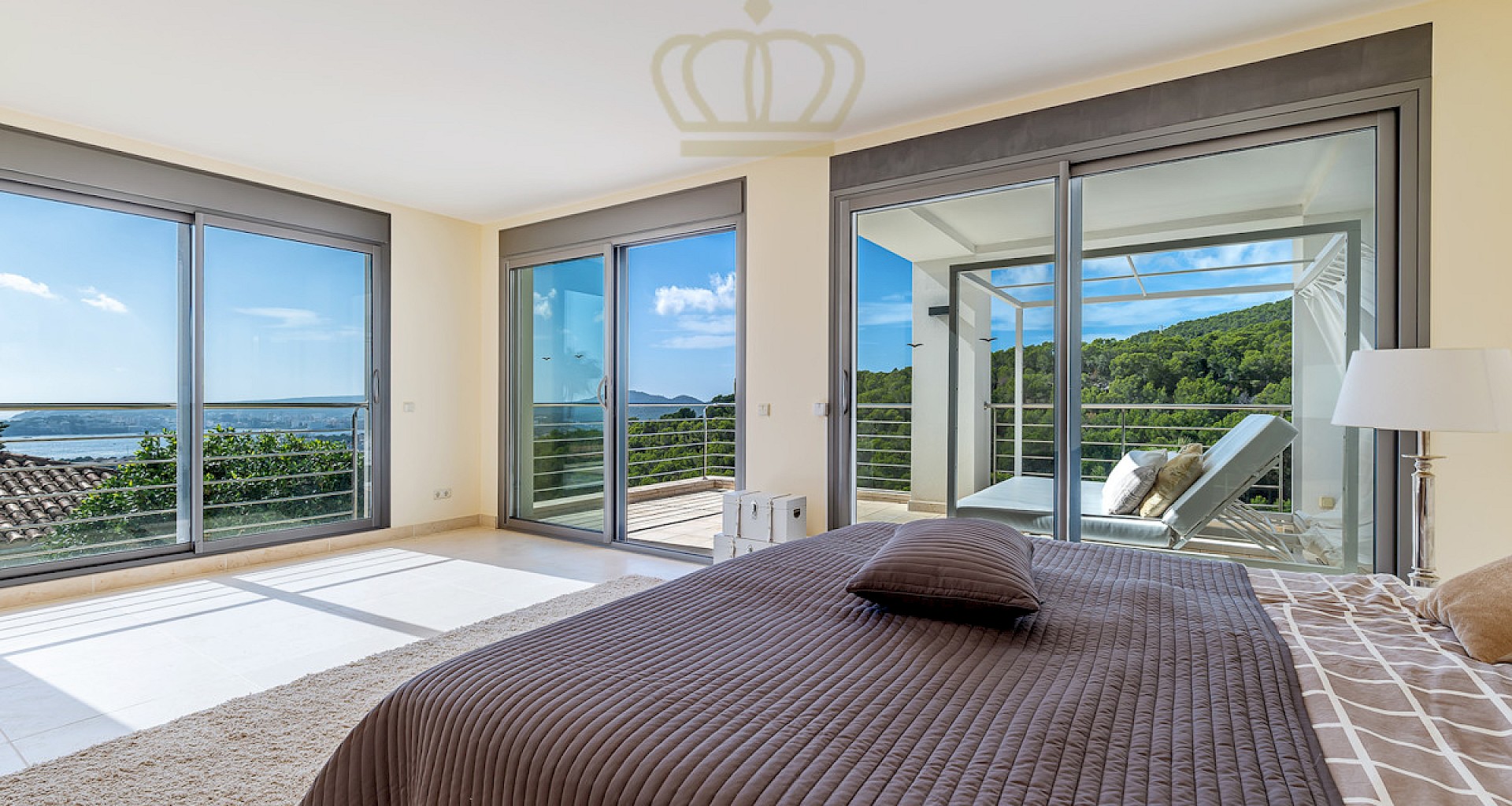 KROHN & LUEDEMANN Villa mit fantastischem Meer Weitblick in Costa d'en Blanes Mallorca 