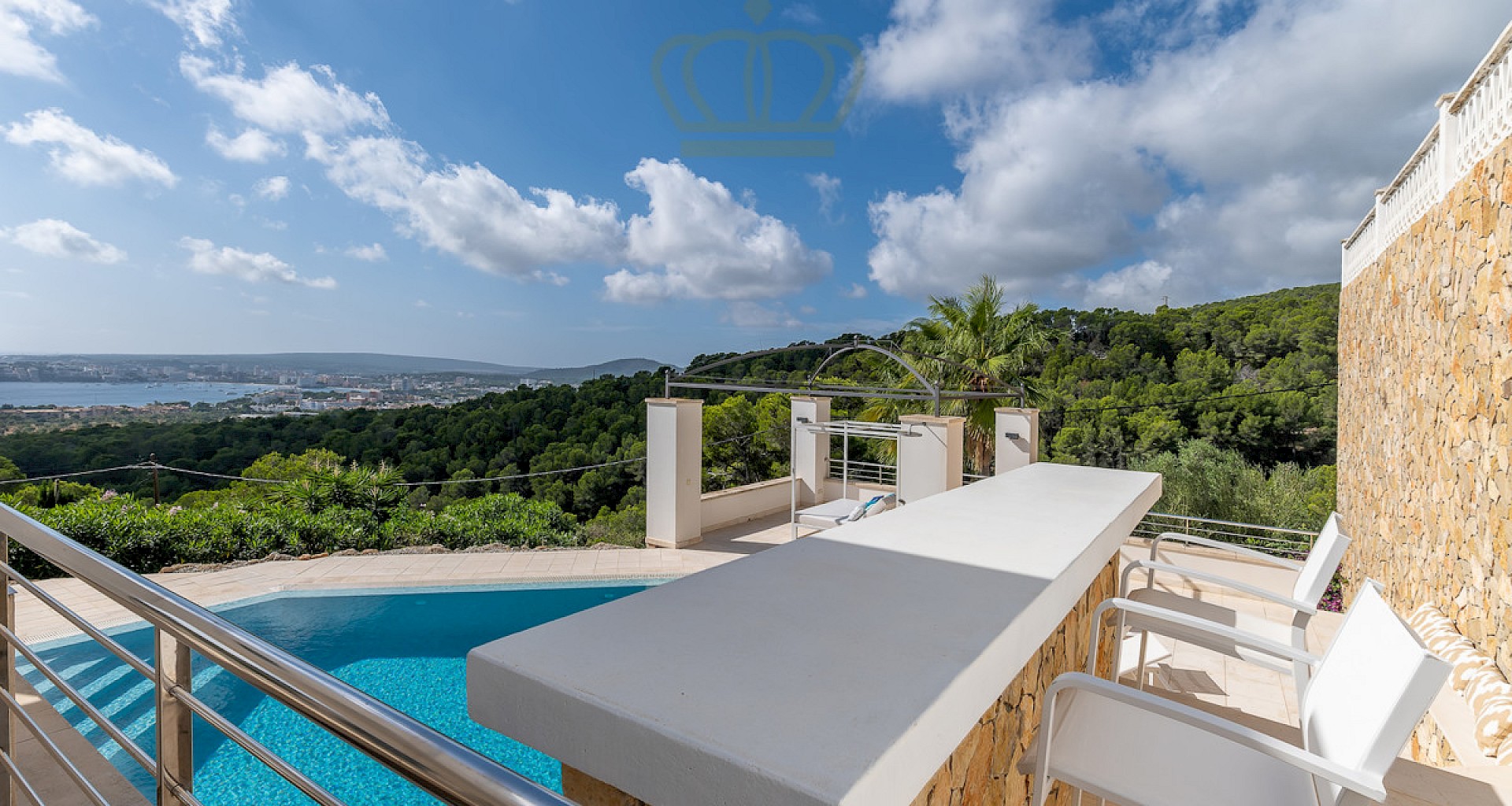 KROHN & LUEDEMANN Villa con fantásticas vistas al mar en Costa d'en Blanes Mallorca Villa Costa den Blanes