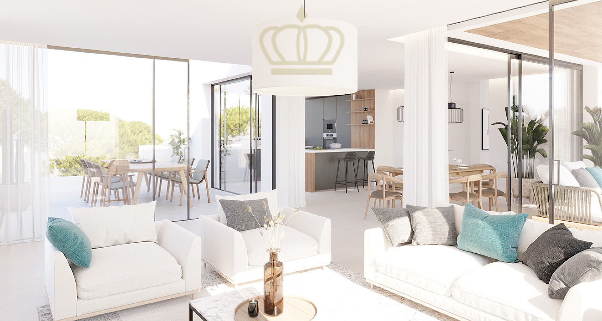 KROHN & LUEDEMANN Attractive newly built apartment in quiet location near Palma centre 