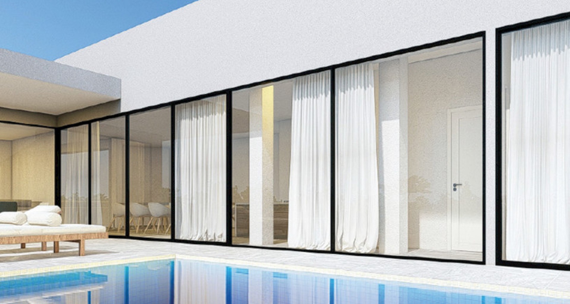 KROHN & LUEDEMANN Villa moderne de nouvelle construction avec vue sur la mer au Costa d'en Blanes à vendre 