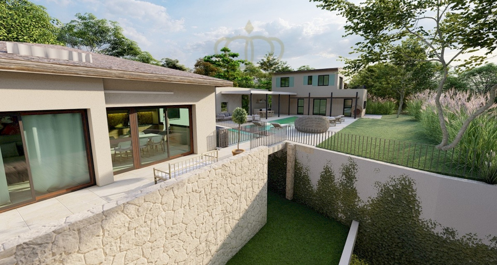 KROHN & LUEDEMANN Top villa project in Mallorca Paguera with building licence 