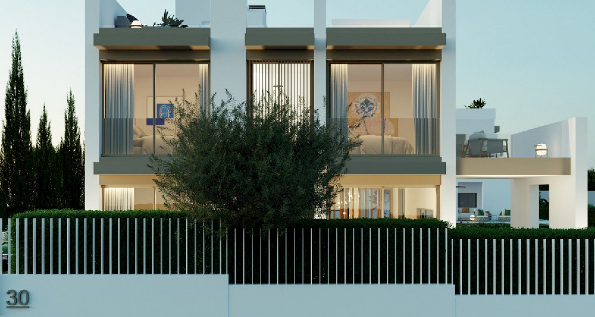 KROHN & LUEDEMANN Nouvelle villa de luxe en 2ème ligne de mer à Cala Murada près de Portocolom 