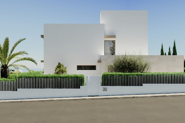 New build luxury villa in 2nd sea line in Cala Murada near Portocolom