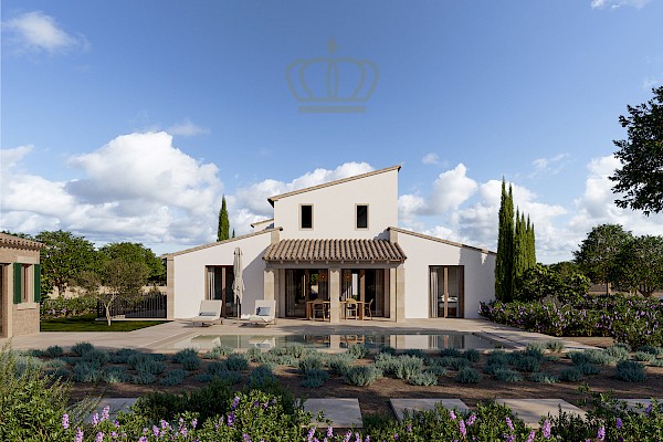 Stylisch renovierte Finca in Santa Maria mit Pool und viel Privatsphäre